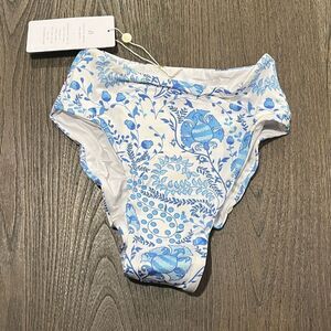 NWT Toluca Gia Maxi Bikini Bottom Rivera Size XS